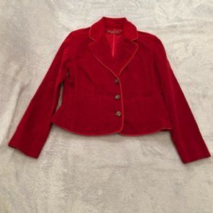 Kikit Women's Jacket Medium Red